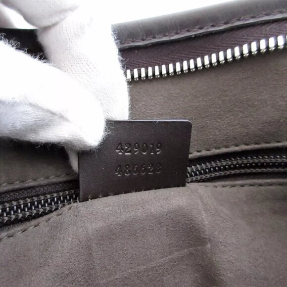 GUCCI GG SupremeHandbag Crossbody Shoulder Bag Beige / brown PVC - Picture 11 of 12